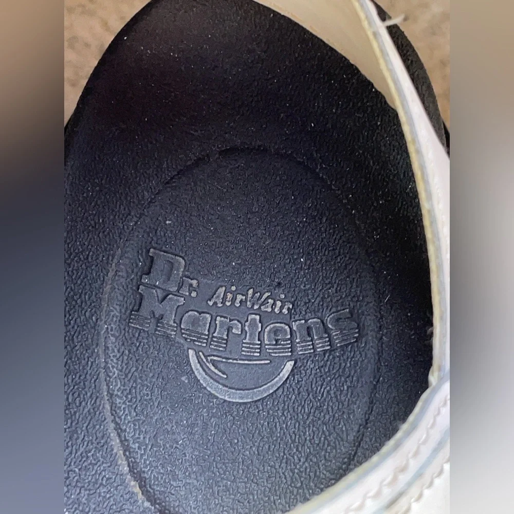 Dr.Martens Womens Sandal Platform White Leather Size Eu-39 Uk-6 Usa-8​​​​​​ - Picture 6 of 12